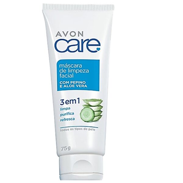 Avon Care Máscara de Limpeza Facial 3 em 1 75g- Avon