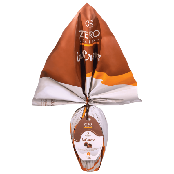 Cacau Show Ovo De Chocolate LaCreme Zero Lactose 180g Perfume Cia By Mabi